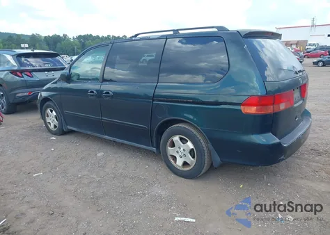 1999 Honda Odyssey Ex из США, поврежденный, VIN 2HKRL1868XH519775